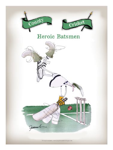 County Cricket Prints